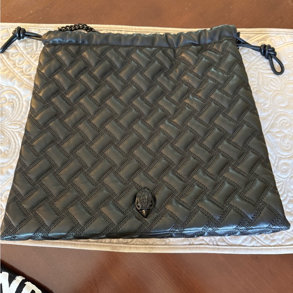 Kurt Geiger leather drawstring Kensington Bag - Picture 9 of 15